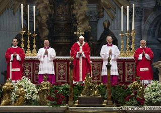 Papal Mass on the Solemnity of Saints Peter and Paul. Imposition of the Sacred Pallium on Metropolitan Archbishops